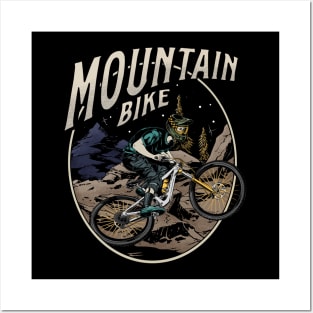 Mountain Bike Posters and Art